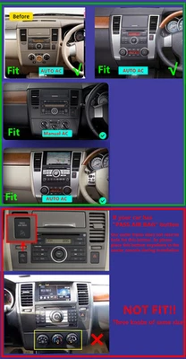 12.3'' Car Stereo Radio GPS Navigation WIFI For Nissan Tiida Versa 2004 - 2012 - Image 1 of 4