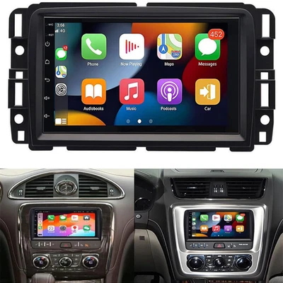 7'' Stereo Radio GPS For GMC Acadia Chevrolet Traverse Buick Enclave 2013-2017 Foto 1 de 4