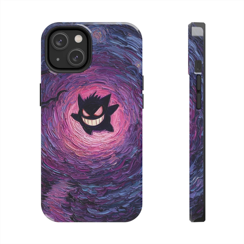 Funda de teléfono arte fantasma cósmico - Galaxia oscura pintura al óleo estética  Foto 1 de 1