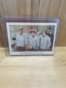 1959 Fleer The 3 Stooges #28 What Happened To Our Reservations! - Picture 1 of 2