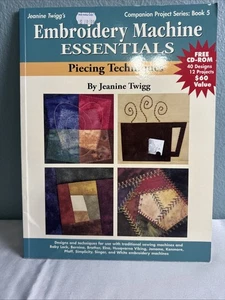 Embroidery Machine Essentials - Applique Techniques: Jeanine Twigg's Compani... - Foto 1 di 6