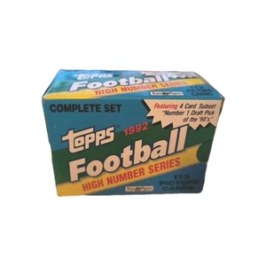 1992 Topps High Number Football Factory Set - Picture 1 of 4