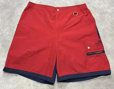 Vintage Polo Ralph Lauren Polo Sport 04-1996 Shell Shorts - Image 1 of 3