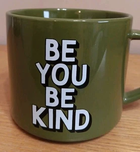 Be You Be Kind Mug Army Green - Picture 1 of 8