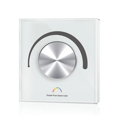 Rotary Glass Panel LED Controller Smart Dimmer WIFI TUYA APP Cloud Controller - Image 1 of 4