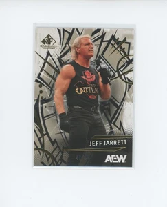 2025 UD SP gioco usato AEW tutto Elite Jeff Jarrett #61 oro parallelo 40/99 - Foto 1 di 2