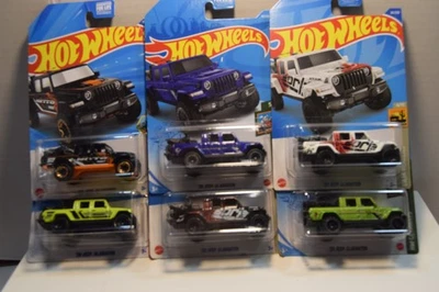 Hot Wheels LOTE DE 6 COLORES DIFERENTES ’20 Jeep Gladiator NUEVO COMO EN LA FOTO xx Foto 1 de 4