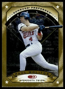 1997 Donruss Preferred GOLD Paul Molitor Minnesota Twins #71 - Picture 1 of 2