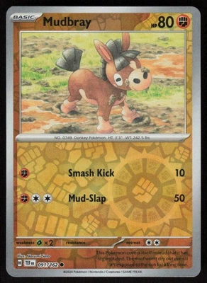 Mudbray Reverse Holo 091/162 Common SV05: Temporal Forces LP-NM - Image 1 of 2