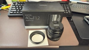 Voigtlander NOKTON 40mm f/1.2 Aspherical Lens for Canon RF Mount - Picture 1 of 7