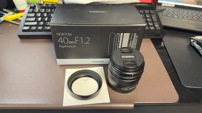 Voigtlander NOKTON 40mm f/1.2 Aspherical Lens for Canon RF Mount - Image 1 of 4