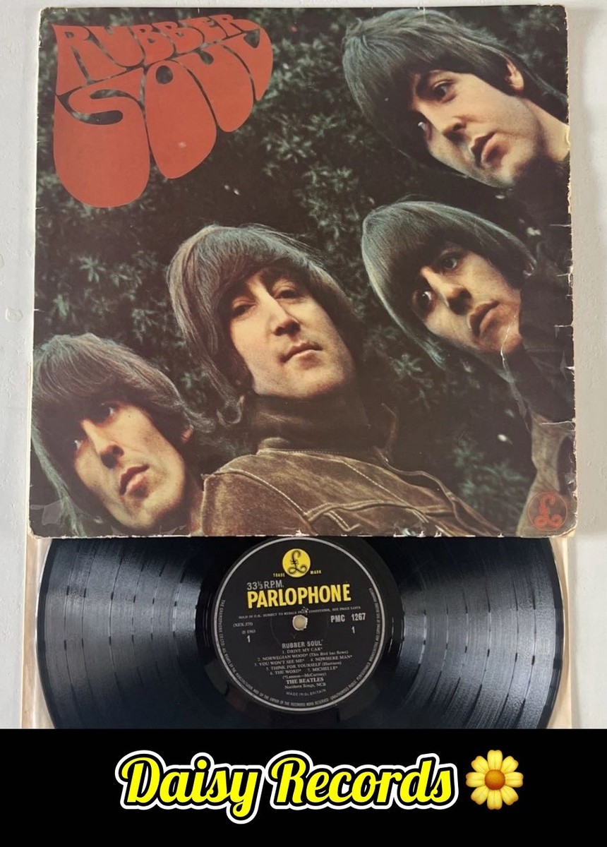 The Beatles Rubber Soul UK盤LP Mono1stプレス Beatles : Rubber Soul UK LP 1st Pressing Mono (-1, -1) | eBay