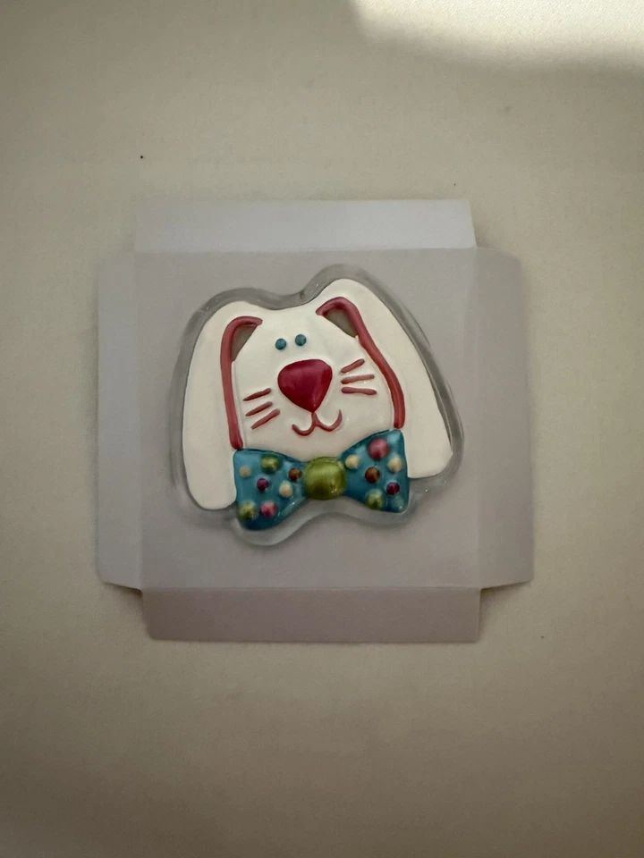 Pop Ins de fusión de vidrio Demdaco conejito de Pascua nuevo sin caja Foto 1 de 1