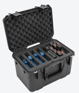 SKB 3I-1610-10B-M iSeries Multi Hand Gun case, Custom Foam, 4 Gun, Black - Picture 1 of 1