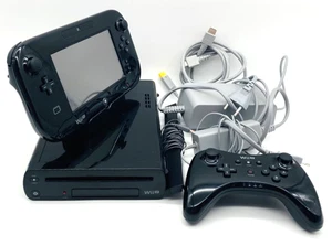 Nintendo Wii U WiiU WUP 101 Pro Controller schwarz - Bild 1 von 24