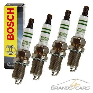 4x BOSCH ZÜNDKERZE ZÜNDKERZEN FÜR MERCEDES B-KLASSE W245 150-200 BJ 05-11 - Bild 1 von 4