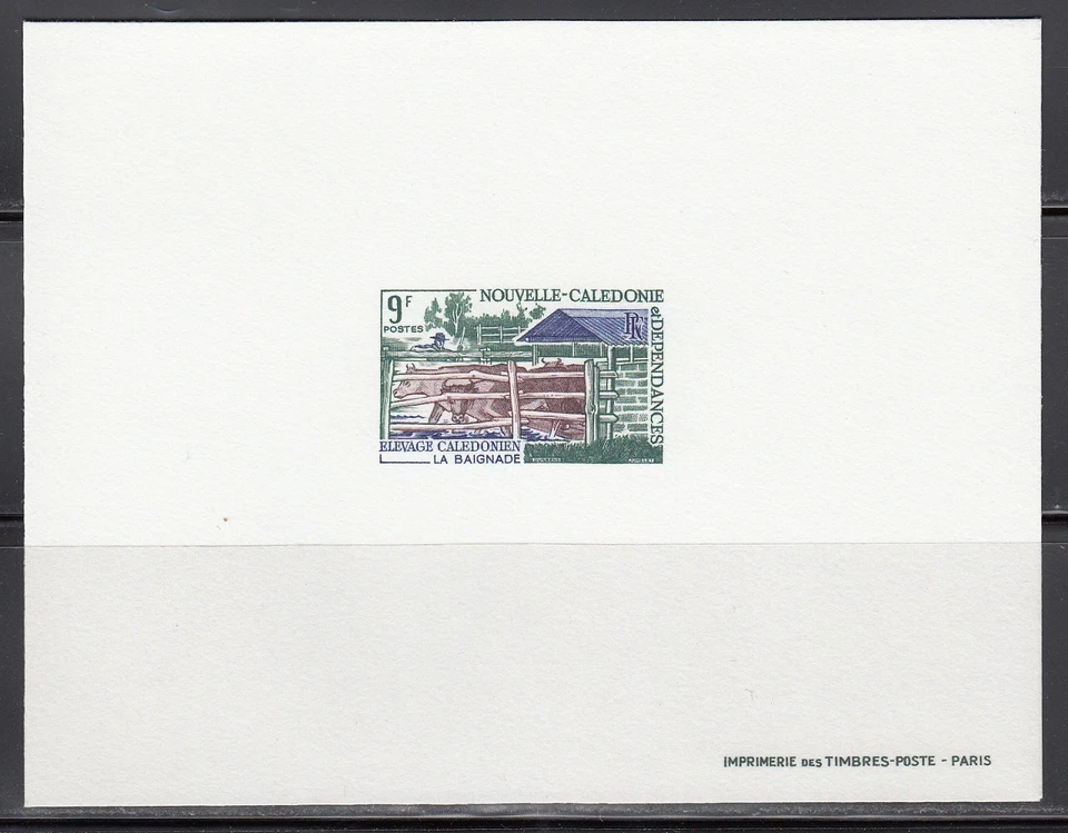 New Caledonia Sc372 Cattle Dip, Cow, Deluxe Proof - Image 1 of 1