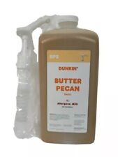 Dunkin Donuts Butter Pecan  64 Oz Jug With Pump