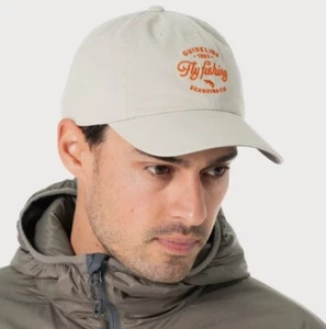 Guideline ® Fly Fishing Dad Cap - Bone 108506 * NEW 2025 STOCK * UK DEALER - Picture 1 of 3