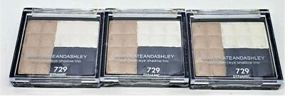 Lote de 3 Nuevas Sombras de Ojos Mary-Kate & Ashley Trio Dynamic #729 Negro Blanco Marrón Foto 1 de 3