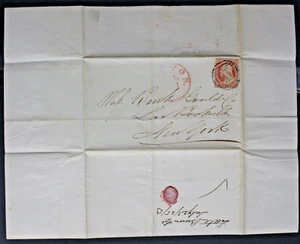 US Cover Rechnung Law Booksellers & Pub Boston 1853 CR302 - Bild 1 von 3