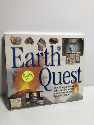 Earth Quest CD ROM Interactive Learning DK Scholastic - Image 1 of 2