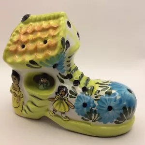 Derek Fowler Keramik Nachtlicht - alte Frauen, die in einem Schuh lebten - signiert - - Bild 1 von 10