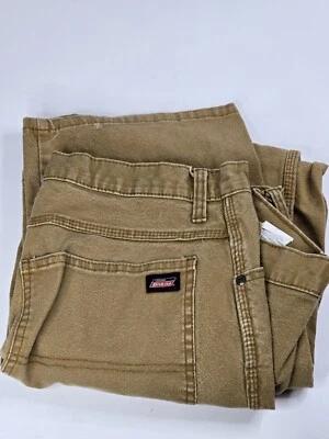 Dickies 男式休闲版型砂鸭工作西木匠裤子 36 X 30 — 第 1/4 张图片