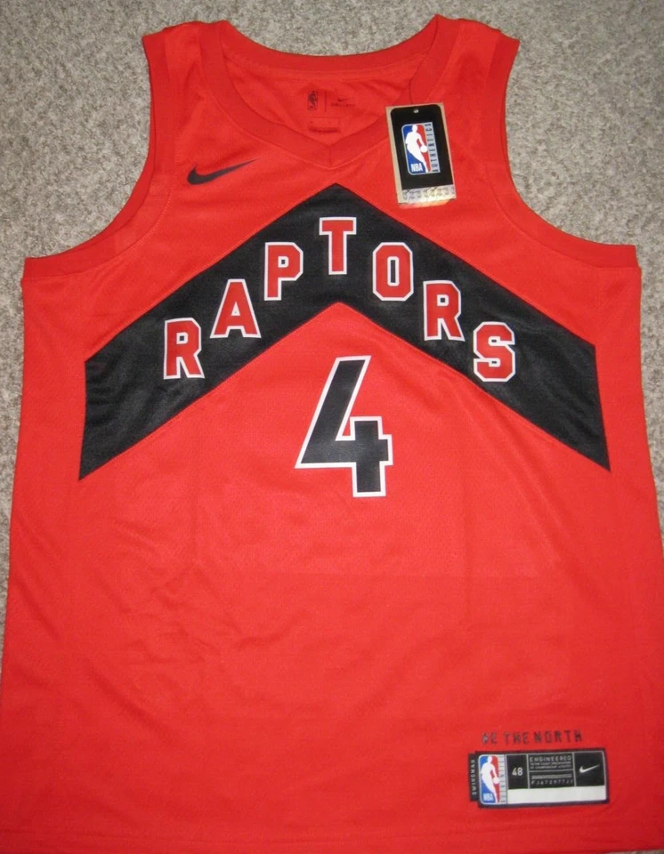 Nike NBA Toronto Raptors Basketball Jersey Scottie Barnes Red Size 44 Medium