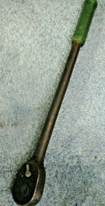 Greenlee 5018834 1/2" Drive 15" Long Handle Electrical Ratchet Green Grip - Bild 1 von 5