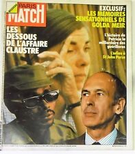 Paris Match Nr. 1375 - 4 Oktober 1975 - Claustre Golda Meir Petrol