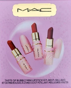 MAC Taste of Bubbly Mini Lippenstift Set 3 Stück Geschenkset ~ Bestseller ~ Neu im Karton 💋 - Bild 1 von 6