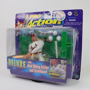 1998 Starting Lineup MLB Pro Action Deluxe St Louis Cardinals Mark McGwire Figur