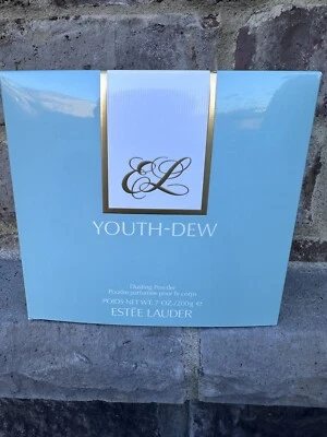 Estee Lauder Youth порошок для пыли от росы с затяжкой, полный размер 7 унций/200 г, новый в коробке - Изображение 1 из 4