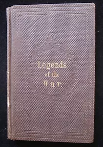 LEGENDEN DES KRIEGES, von Della Jerman Wochen 1863 Erstausgabe Bürgerkrieg selten - Bild 1 von 8