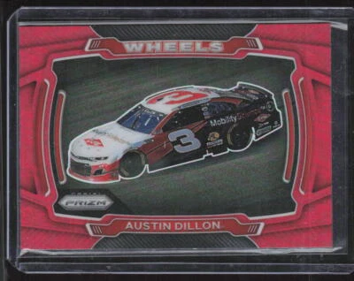 2021 Panini Prizm #70 Austin Dillon Wheels Red Prizm - Image 1 of 2