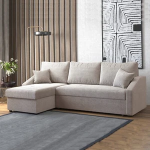 Boxspringsofa Mix-1 mit Schlaffunktion 224x144 cm,beidseitig montierbar - Bild 1 von 9