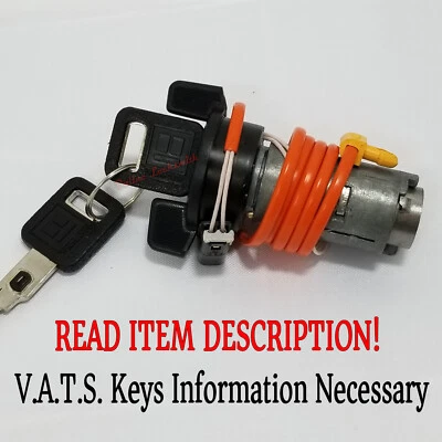 Ignition Cylinder For Buick Chevrolet Pontiac 700754 VATS keys READ DESCRIPTION! - Image 1 of 4