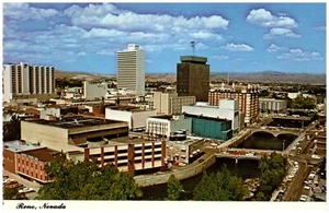 Cartolina Reno, Nevada, la cittadina più grande del mondo - Foto 1 di 2