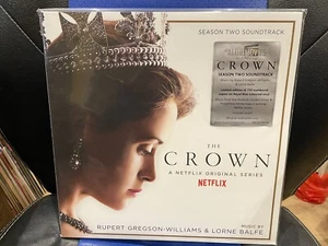 NEW LIMITED EDITION THE CROWN SEASON TWO 2 SOUNDTRACK DOUBLE ROYAL BLUE VINYL - Picture 1 of 4