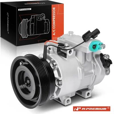 Compresor de aire acondicionado A-premium con polea de 6 ranuras para Kia Forte 10-13 Forte5 12-13 Foto 1 de 4