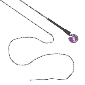 Mactack Dealer Whip R417 Driving Two Tone Diamond Stock Lash Rubber Handle 40" - Picture 1 of 4