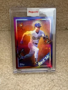 Topps Project 70 Card 319 - 1988 Steve Sax by RISK FOIL 48/70 - Picture 1 of 2