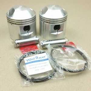 Triumph 650 Twins +0.040 Oversize Piston Set & Rings NOS, 70-9488 E9488 /040 - Picture 1 of 1