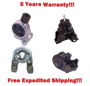 fits 06-14 Hyundai Entourage / Kia Sedona 3.5/3.8L Motor & Trans Mount Set 4PCS. - Foto 1 di 5
