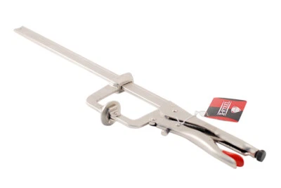 All-in-1 12"/ 305mm Sliding Arm Deep F & C Clamp C Locking Odd Shape Grip Pliers - Image 1 of 4