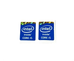 2 x Intel Inside Core i5 Desktop / Laptop sticker label - Picture 1 of 1