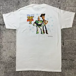 Vintage 1999 Toy Story 2 McDonalds Character Disney Pixar Movie Promo T Shirt M - Picture 1 of 10