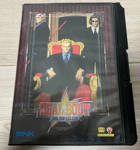 SNK NEO GEO Real Bout Fatal Fury Neo Geo NG AES Japan JP Fighting NTSC-J - Picture 1 of 7
