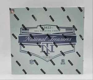 2022 Panini NATIONAL TREASURES NFL FOOTBALL SEALED HOBBY BOX PURDY YEAR AUTO - Picture 1 of 1